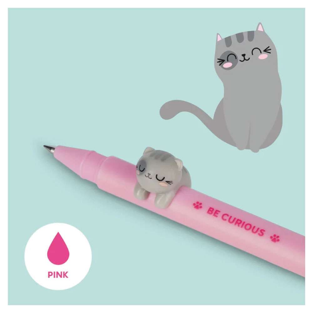 LEGAMI Gelstift Lovely Friends Kätzchen pink