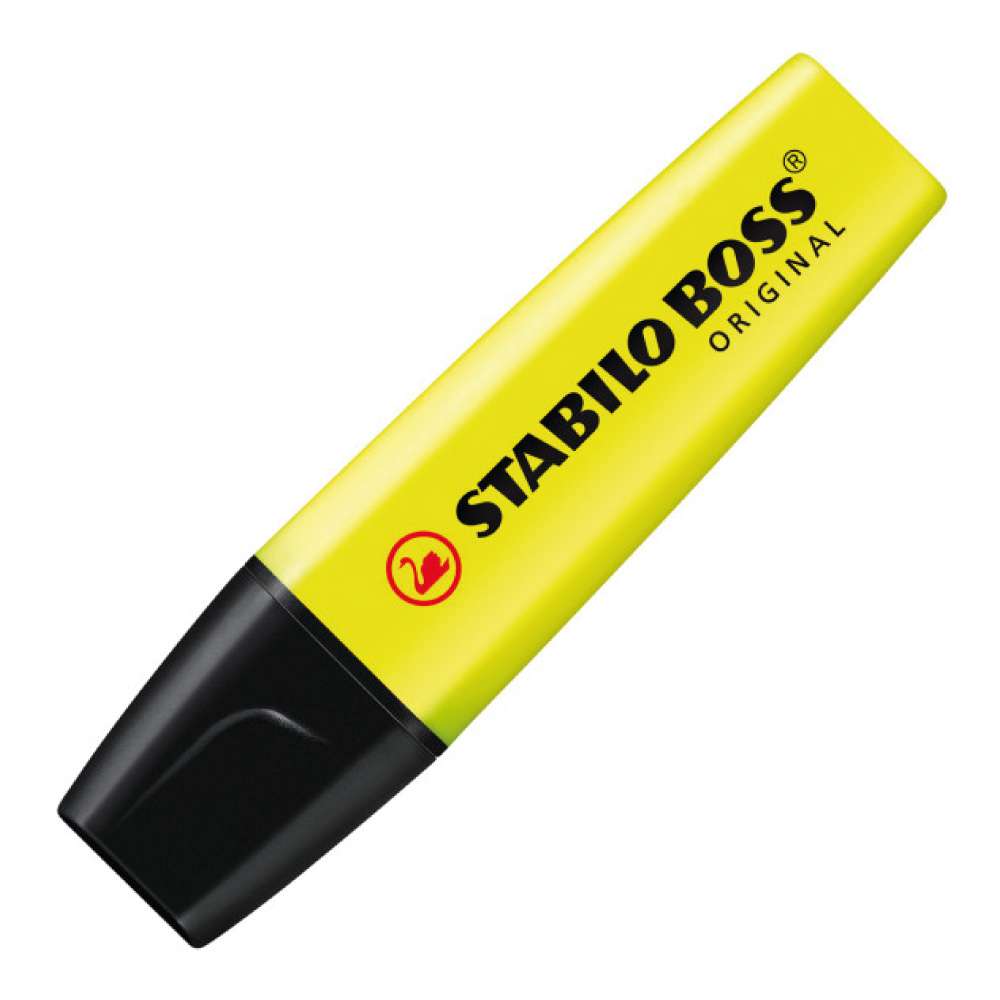 STABILO BOSS Textmarker original 15er Set Tischset gelb