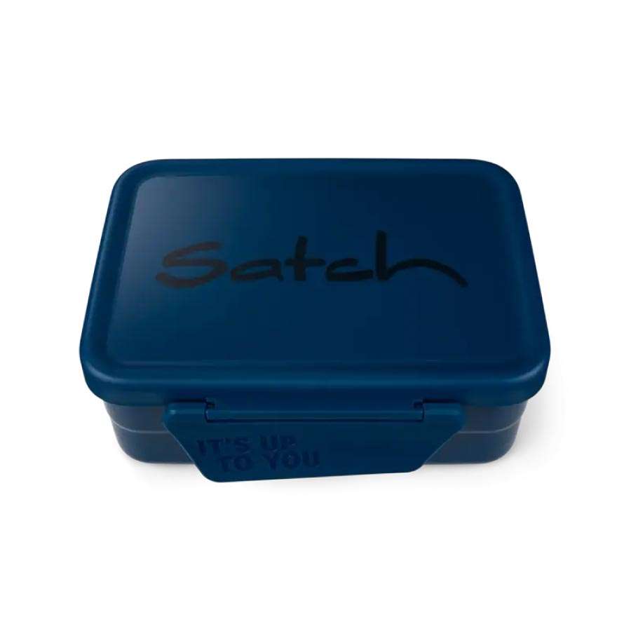 SATCH Brotdose Edelstahl - Blau Front