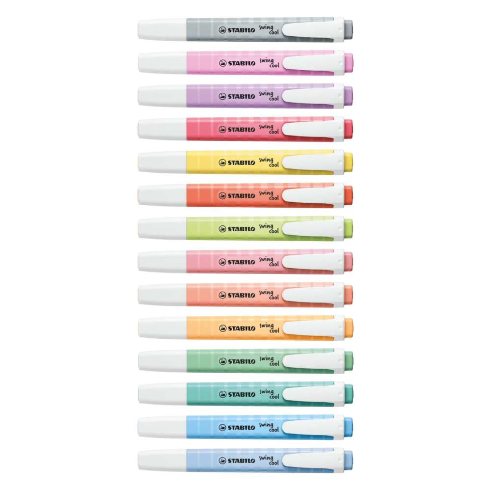 STABILO Textmarker swing cool Pastell Sortiment