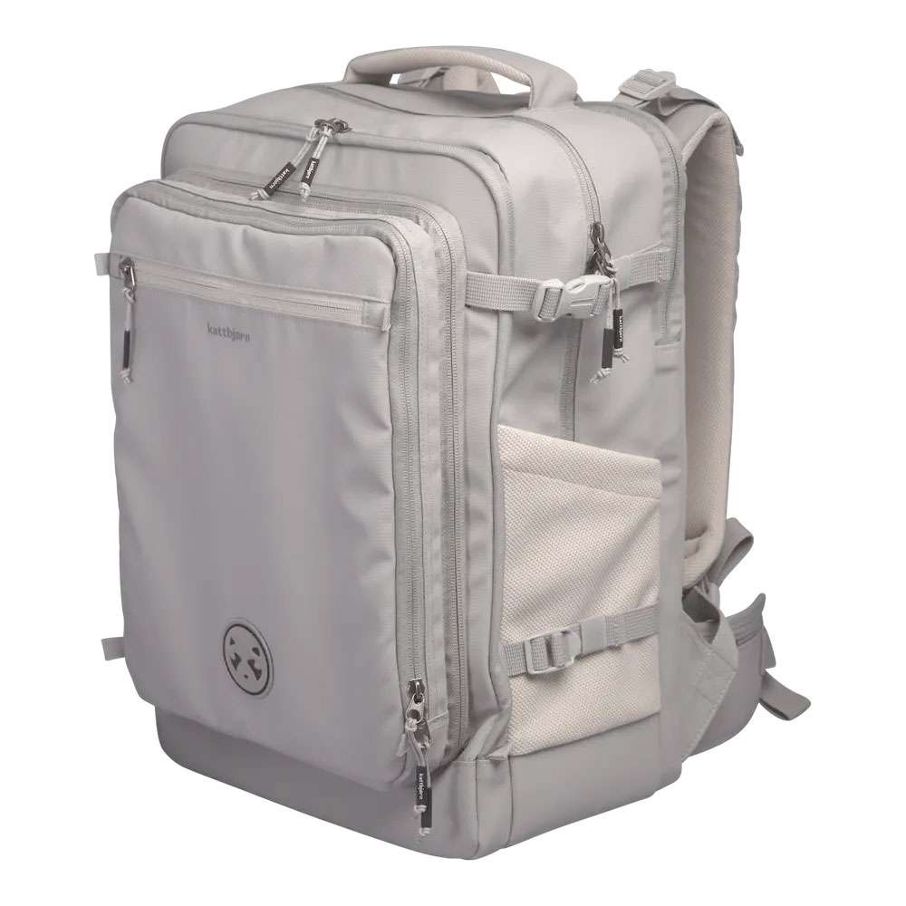 KATTBJÖRN Schulrucksack Classic Urban Jungle Vorderseite seitlich