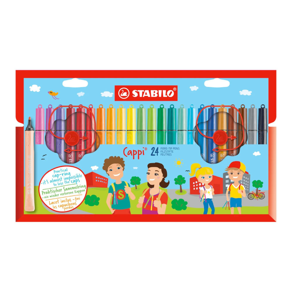 STABILO Filzstift Cappi 24er Set