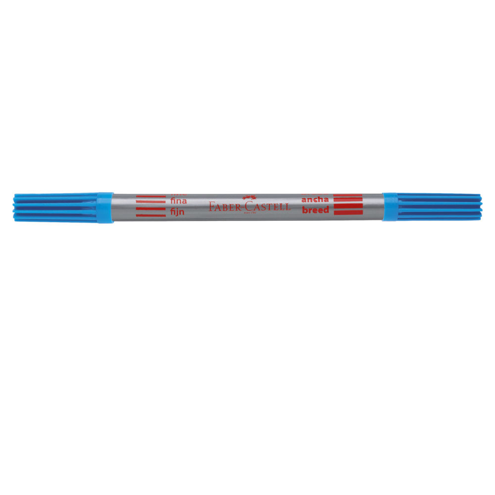 FABER-CASTELL Fasermaler - Filzstift Doppelfasermaler Set Stift
