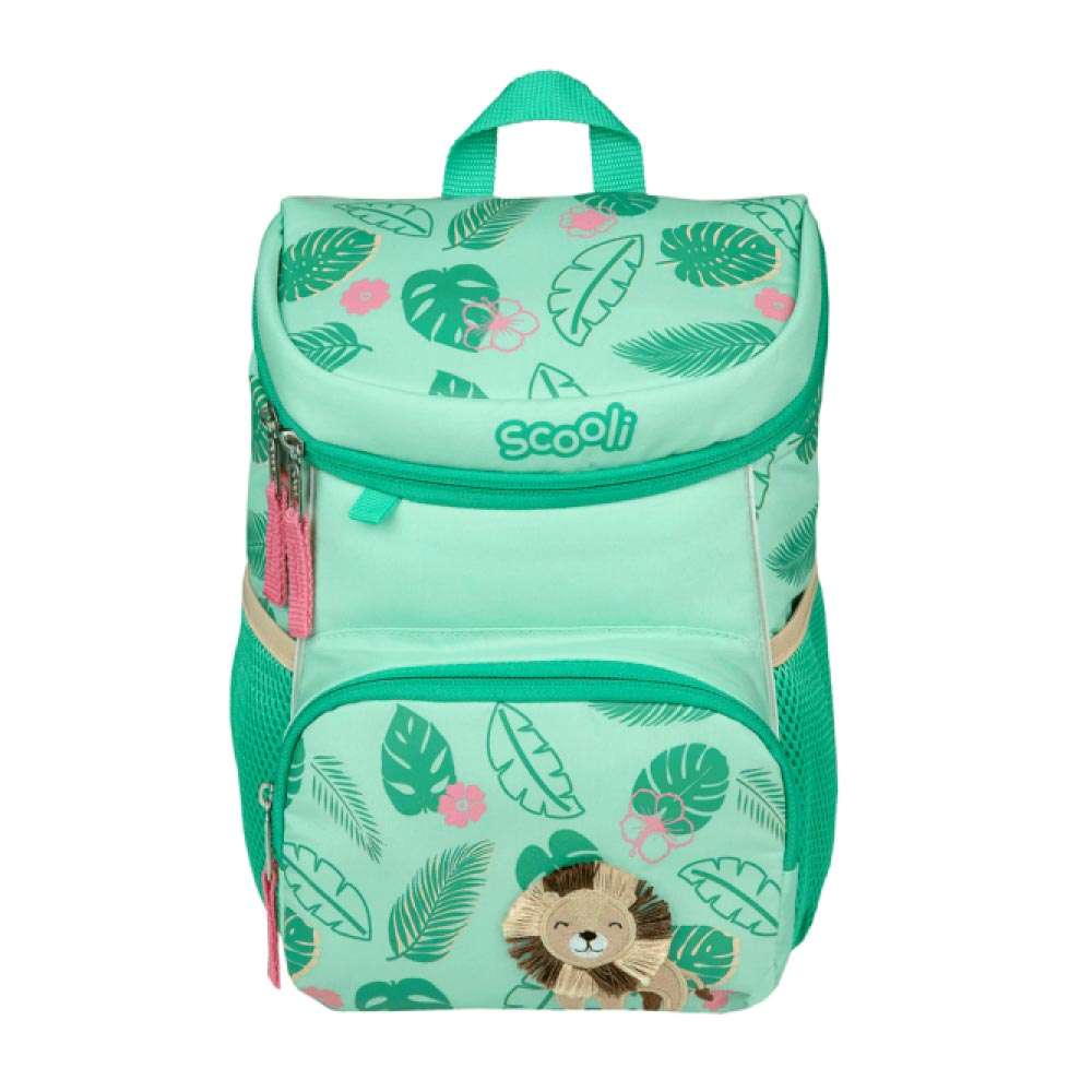 SCOOLI  Kindergarten Rucksack MINI-ME - Leo Lion Front