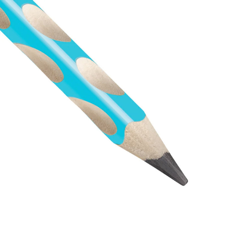 STABILO ergonomischer Bleistift EASYgraph linkshändig blau Mine
