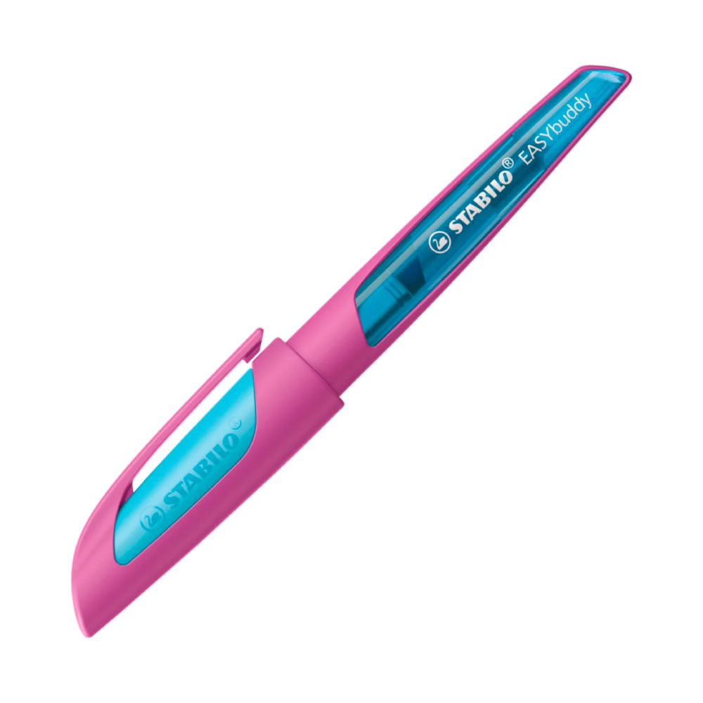 STABILO ergonomischer Schulfüller EASYbuddy FRESH Edition pink/hellblau