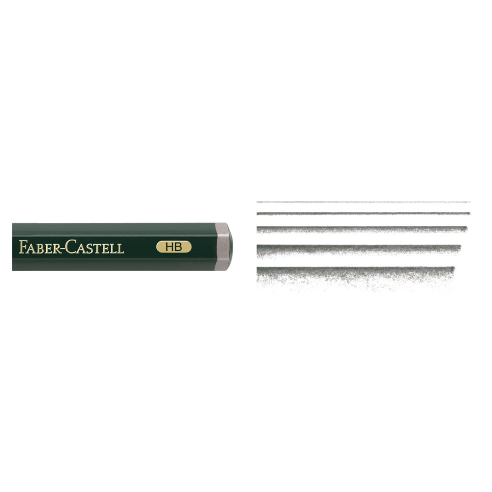 FABER CASTELL 9000 Jumbo Bleistift Härtegrad