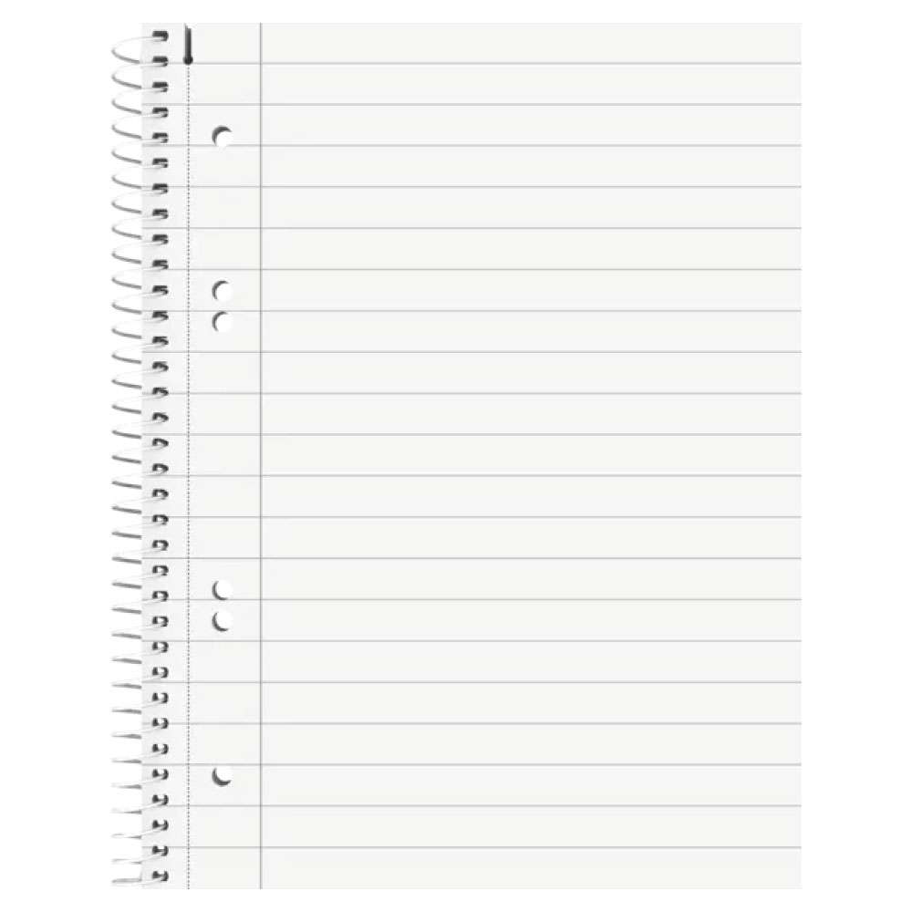 BRUNNEN Collegeblock Student Recycling | A5, Lineatur 4, 80 Blatt, blau Seite