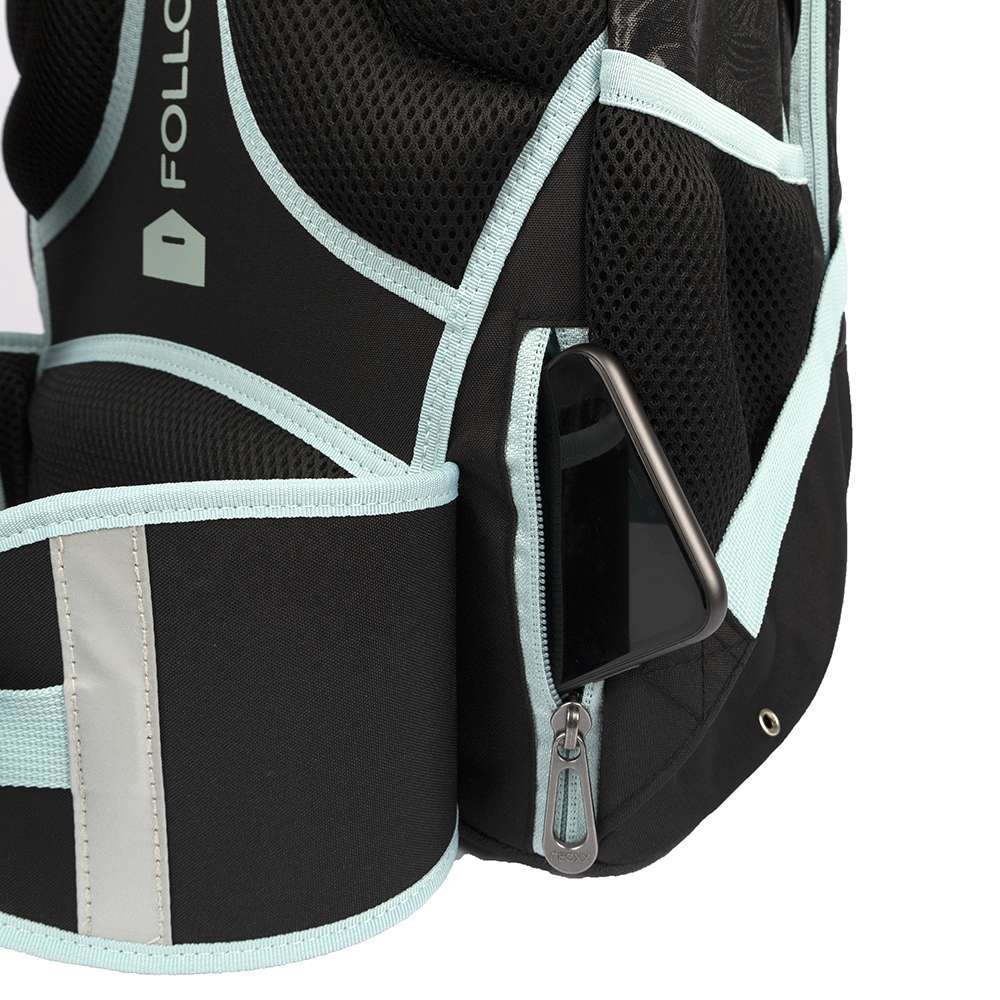 NEOXX Schulrucksack Active Pro Queen of the nite Seitentasche