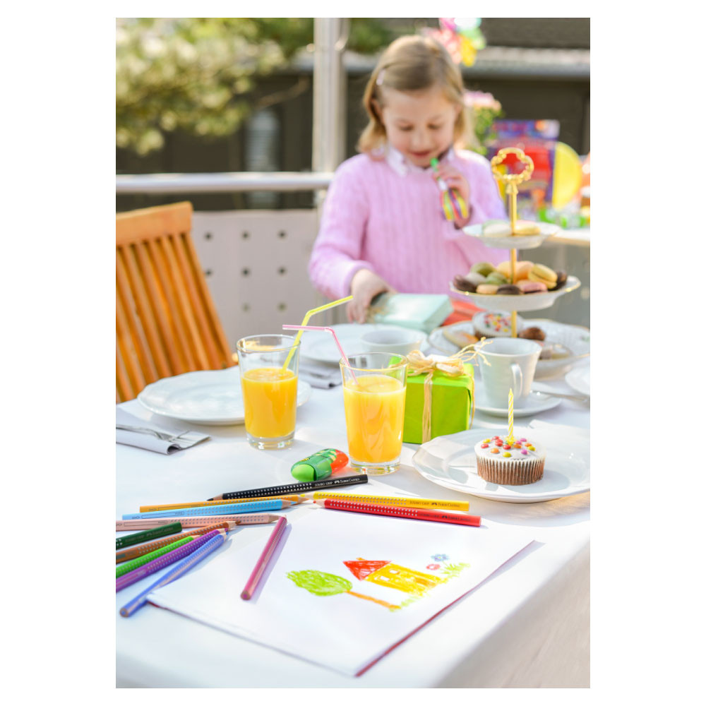 FABER CASTELL Farbstift Jumbo Grip 12er Set Kind