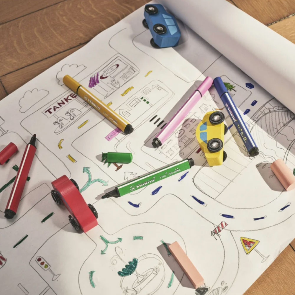 STABILO Filzstift Trio Scribbi - Sets, 8er Set