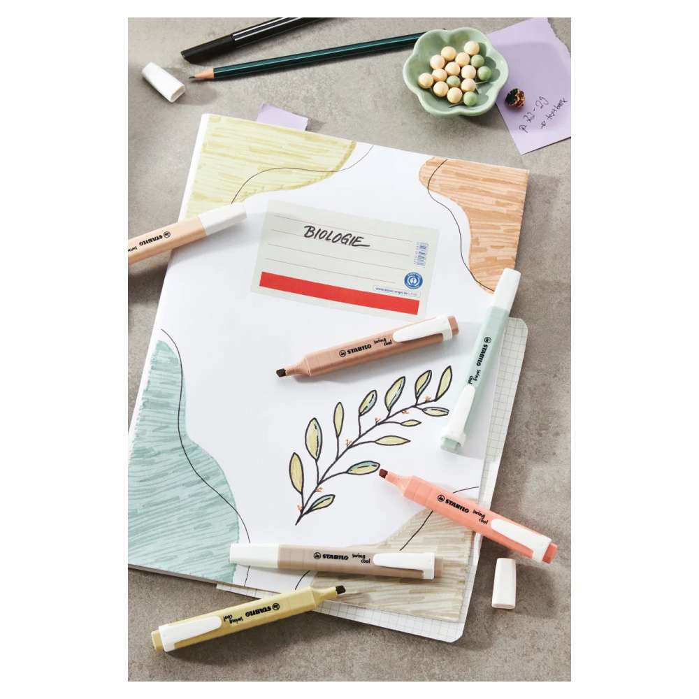 STABILO Textmarker swing cool NatureCOLORS markieren
