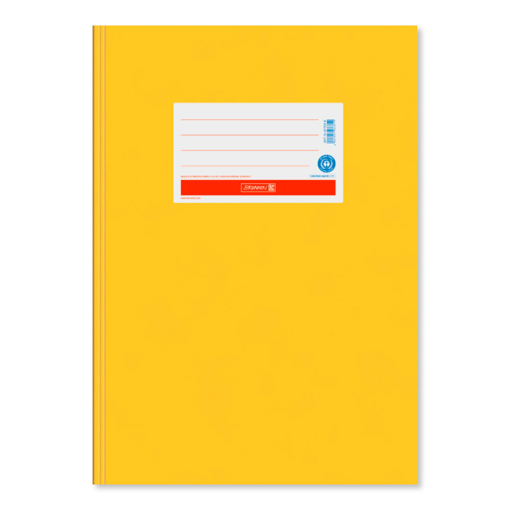 BRUNNEN Heftumschlag Heftschoner Papier A5 + A4 goldgelb
