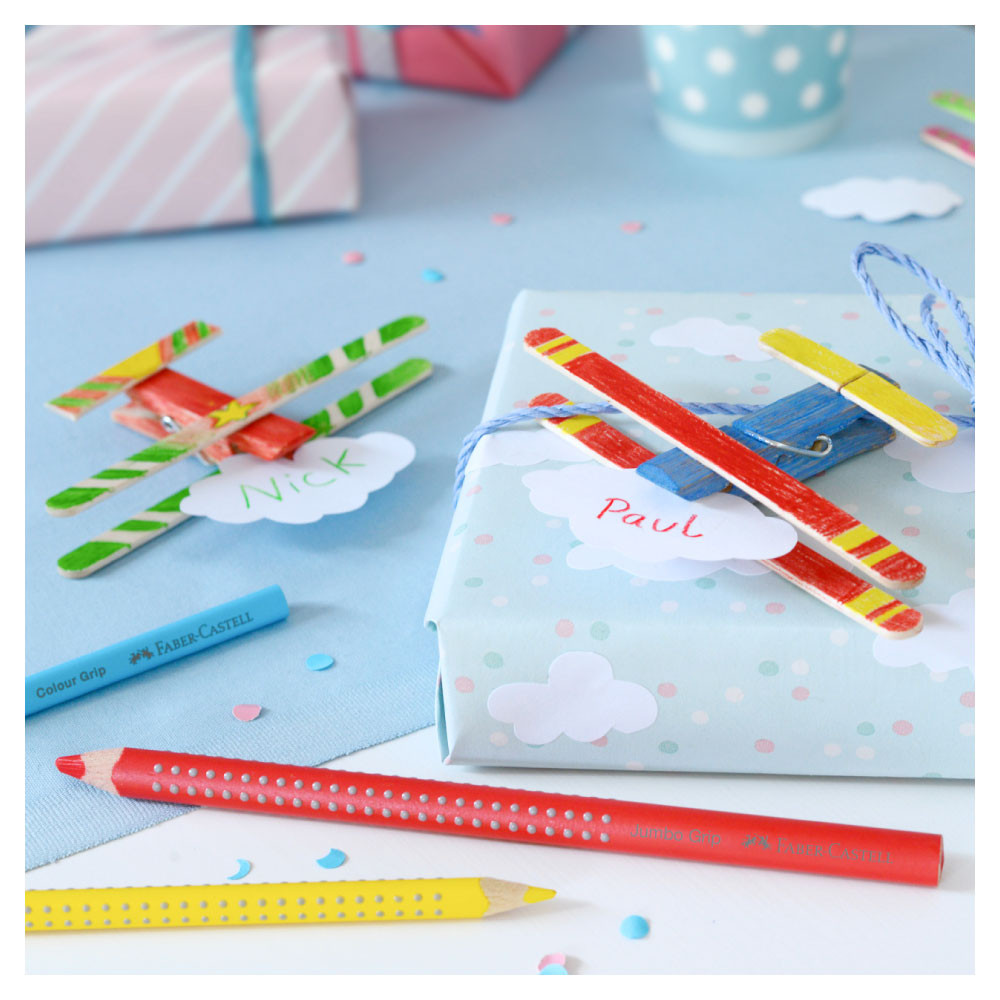 FABER CASTELL Farbstift Jumbo Grip 5er Set basteln